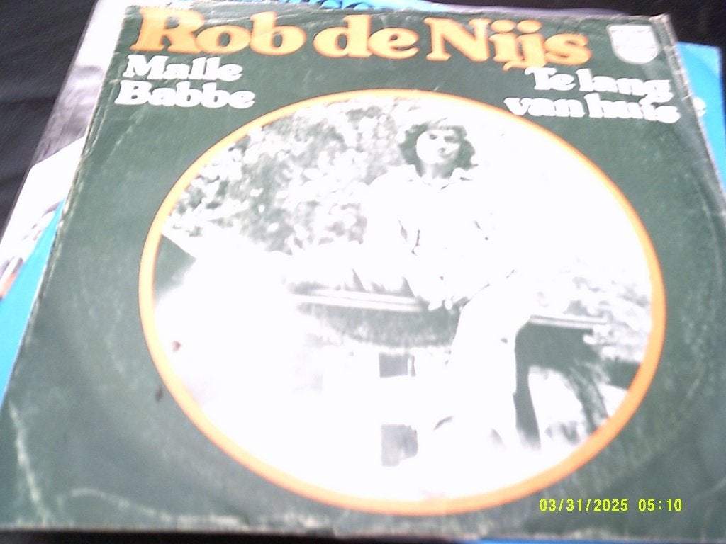 Rob de Nijs vinyl singles met originele fotohoes, Cd's en Dvd's, Vinyl | Nederlandstalig, Gebruikt, 7 inch, Ophalen of Verzenden