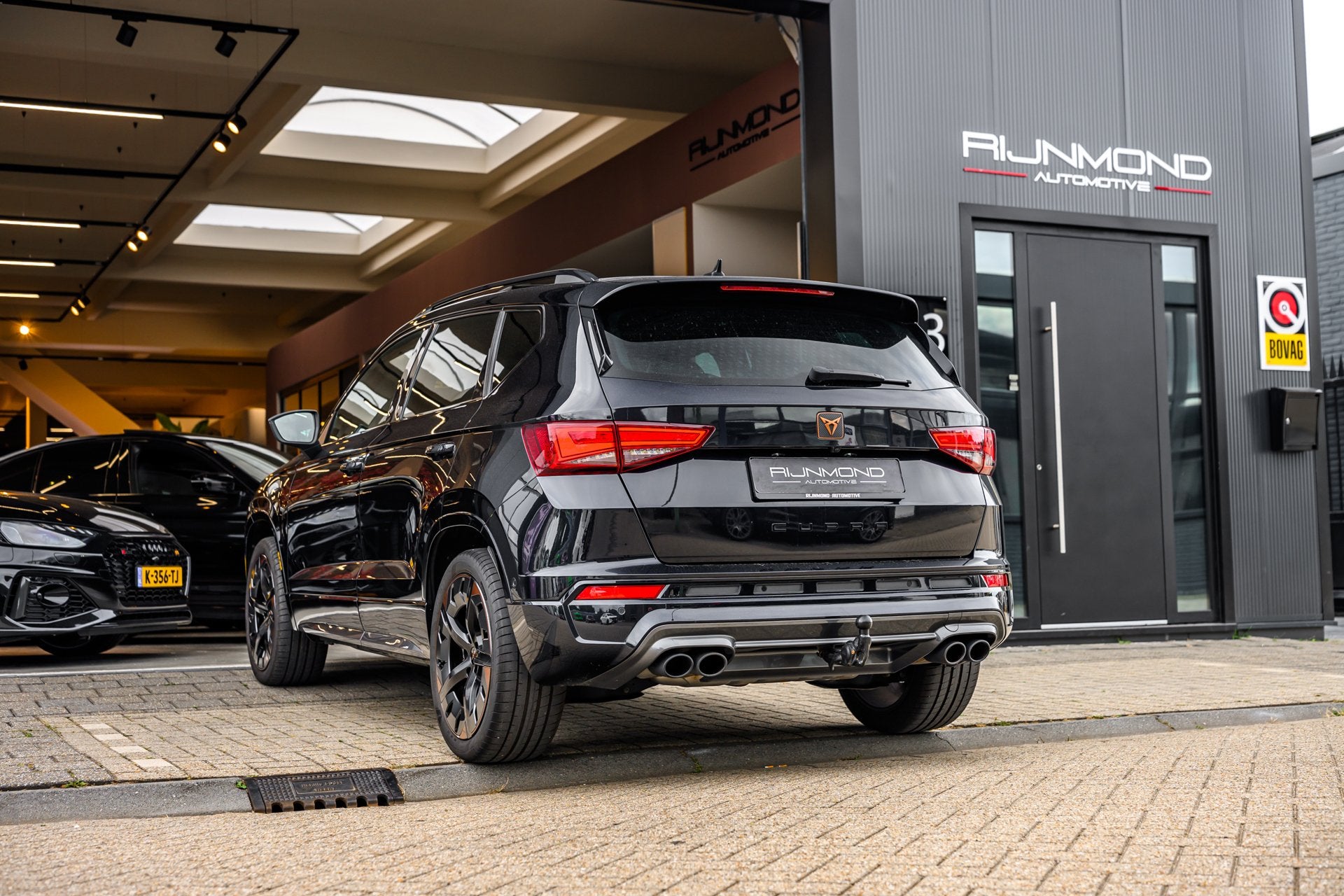 Cupra Ateca 2.0 TSI 4DRIVE VZ|Pano|Beats|360-Camera|Memory-S, Auto's, Cupra, Gebruikt, Zwart, 4 cilinders, 1984 cc