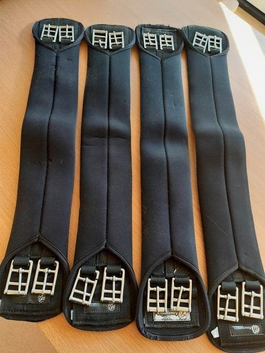 Anatomica dressuursingels neopreen, Dieren en Toebehoren, Ophalen, Gebruikt, Zwart, Singel