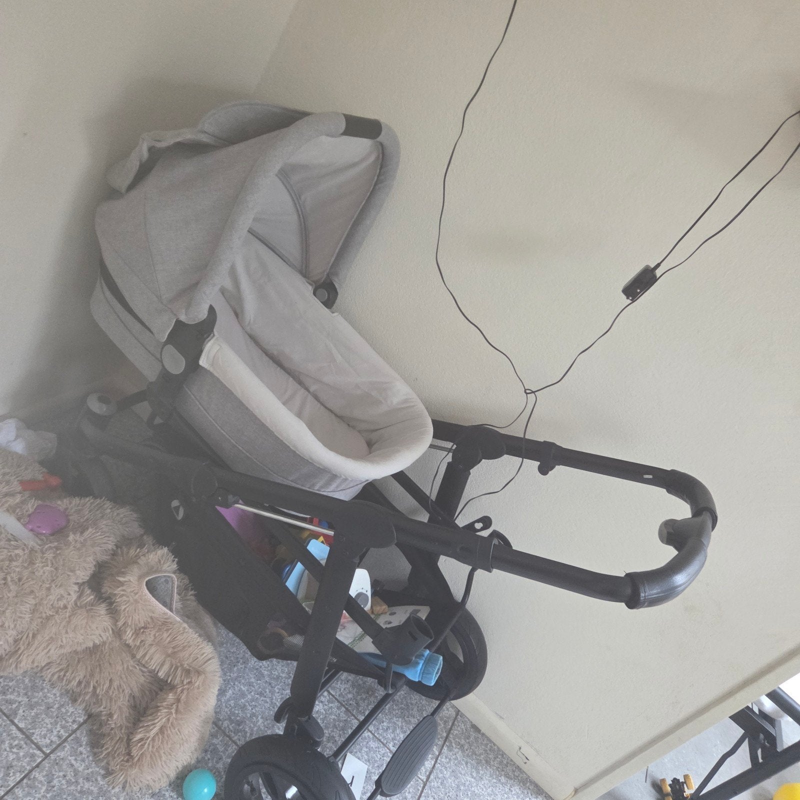 Zo goed als nieuwe duo kinderwagen met 2 zitjes en reiswieg, Ophalen of Verzenden, Zo goed als nieuw, Duowagen, Kinderwagen