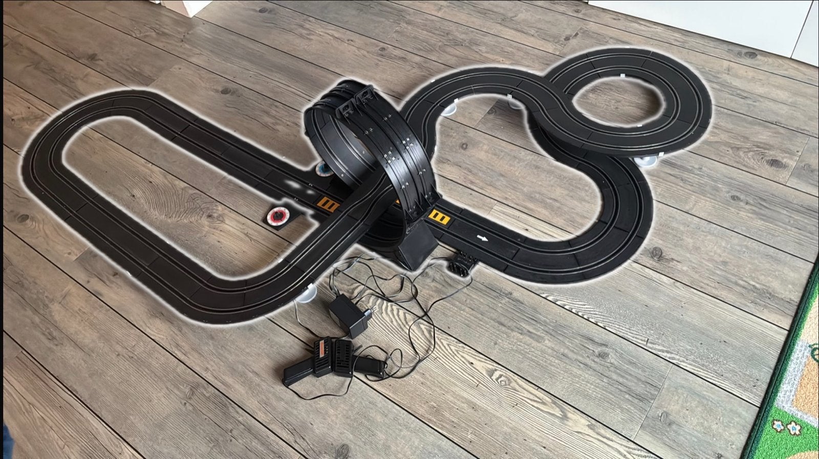 Artin Racebaan - Compleet en werkend (wielen te vervangen), Overige merken, Ophalen of Verzenden, Met looping, Elektrisch