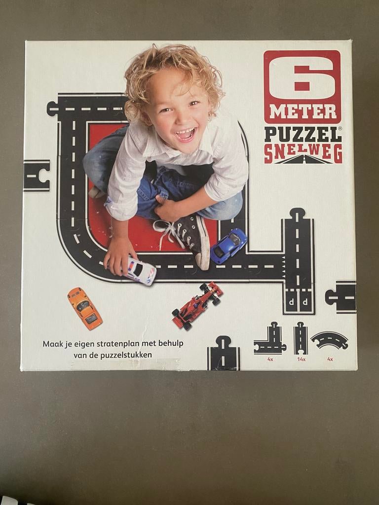 Puzzel snelweg - zandweg, Ophalen, Gebruikt