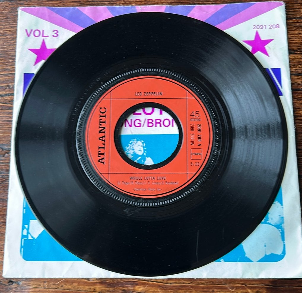 Foto 2 van 7” EP LED ZEPPELIN -WHOLE LOTTA LOVE