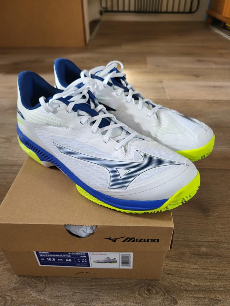 Mizuno Wave Exceed court 2026 maat 45, Ophalen of Verzenden, Zo goed als nieuw, Padelschoenen