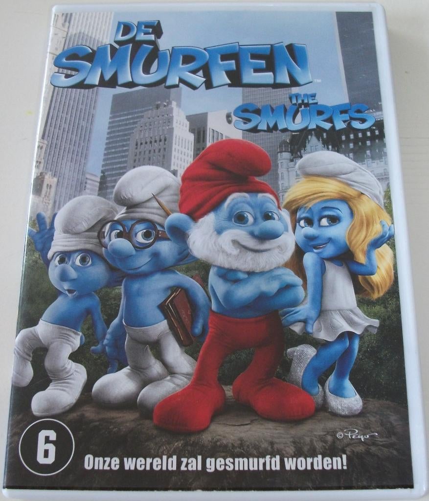 Dvd *** SMURFEN ***, Cd's en Dvd's, Dvd's | Kinderen en Jeugd, Zo goed als nieuw, Film, Avontuur, Vanaf 6 jaar, Ophalen of Verzenden