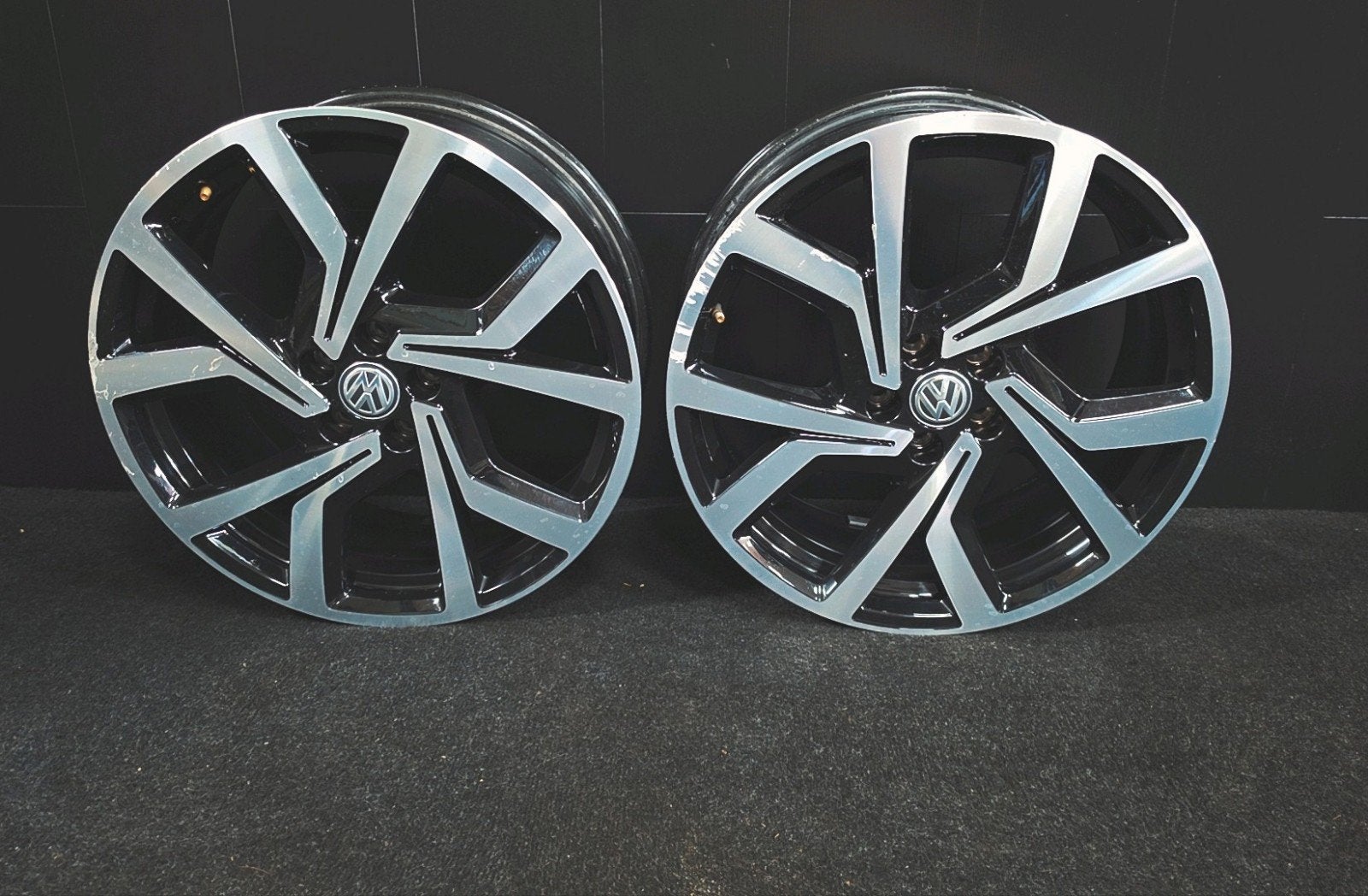 Vw polo GTI  BRESCIA velgen 2x .  18 inch, Auto-onderdelen, Banden en Velgen, 18 inch, 215 mm, Velg(en), Vw.