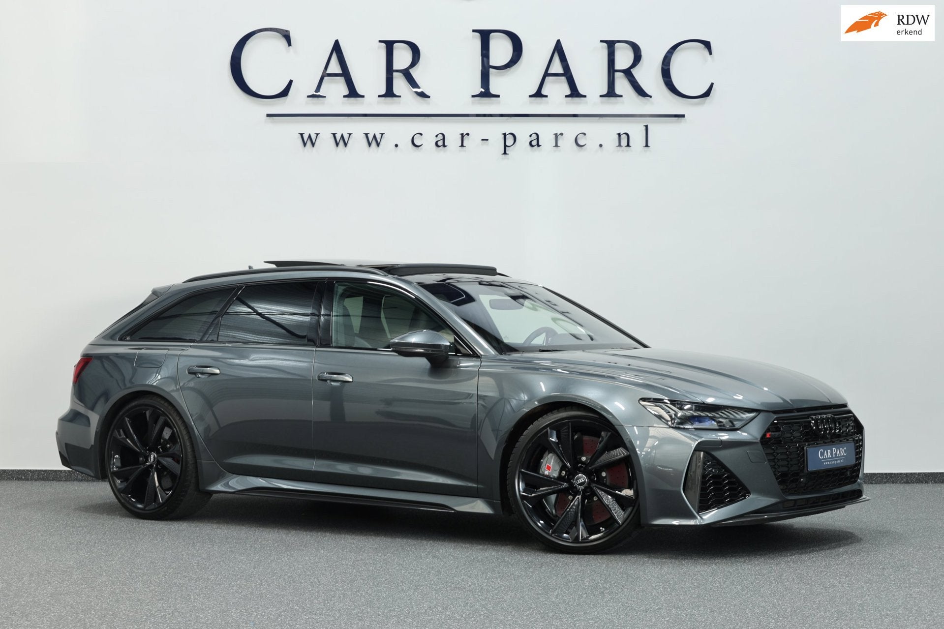 Audi RS6 Avant 4.0 TFSI quattro 600+PK BTW/KERAMISCH/SOFTCLO, Auto's, Automaat, Dealer onderhouden, Gebruikt, Automatische klimaatregeling