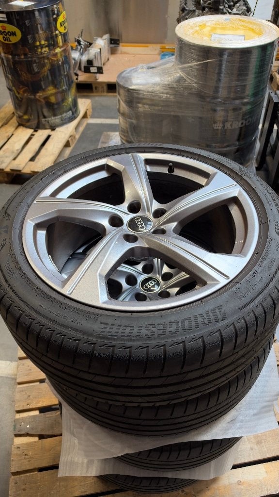 19 inch Audi A6 zomerbanden set, Ophalen, 18 inch, Banden en Velgen, Personenwagen