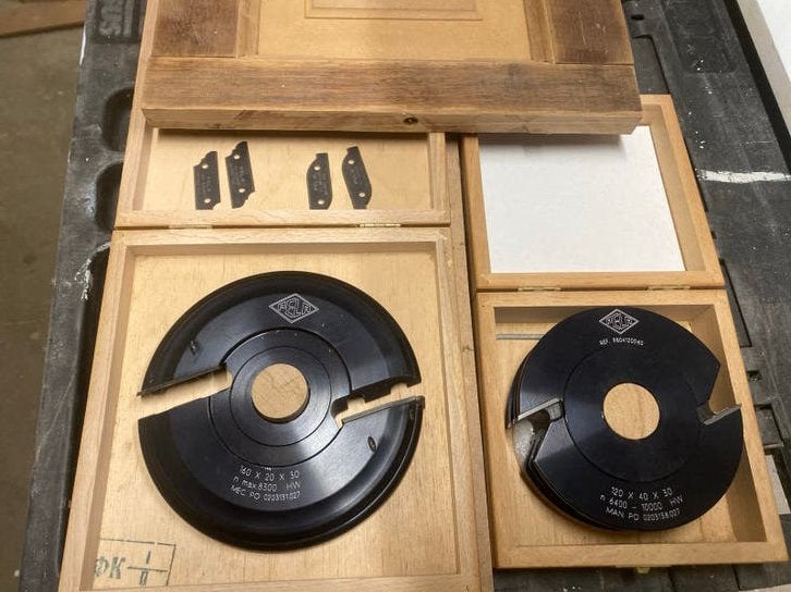 Freeskoppen set voor kast- en keukendeuren (asgat 30mm), Ophalen, Zo goed als nieuw, Overige soorten