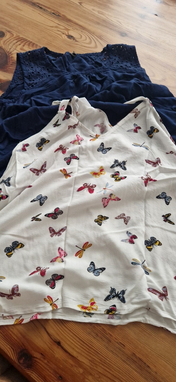 Kledingpakket: Topjes, T-shirts en Hema hemdjurk maat M, Maat 38/40 (M), Ophalen of Verzenden, Lange mouw, Gedragen
