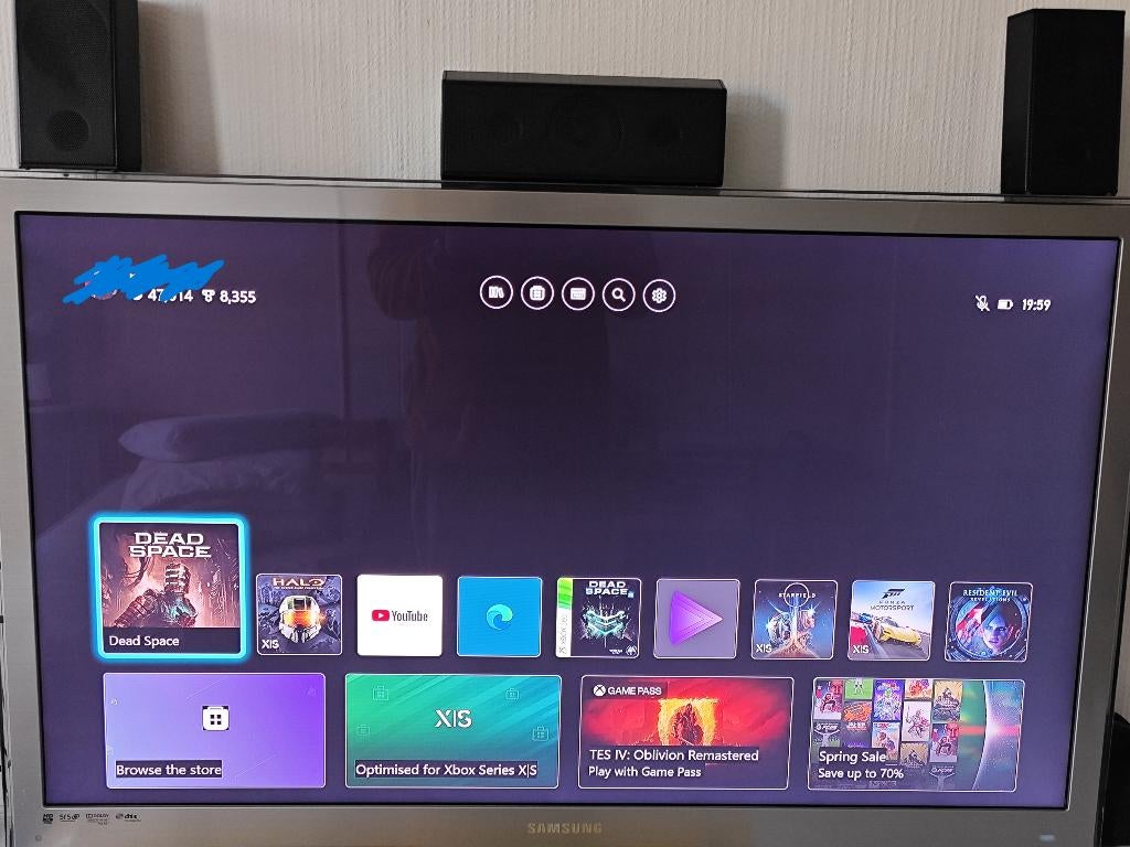 TV Samsung 3D, Gebruikt, Ophalen of Verzenden, 100 Hz, Samsung