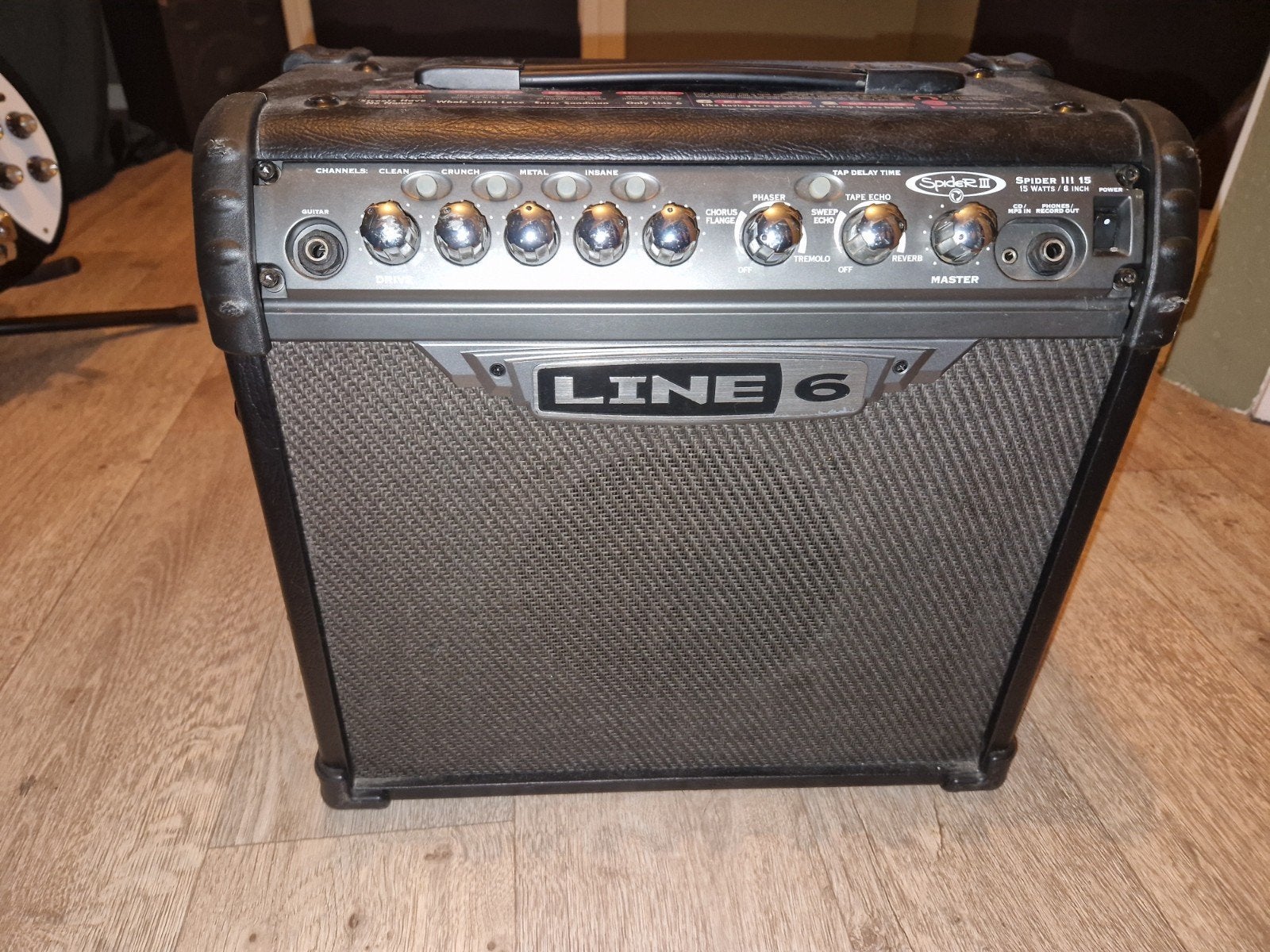 Line 6 Spider III 15W gitaarversterker, Muziek en Instrumenten, Ophalen, Gebruikt, Gitaar, Minder dan 50 watt
