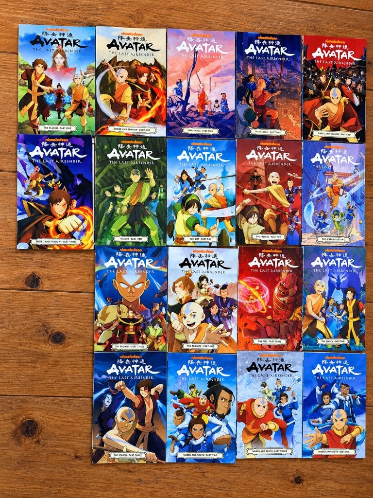 Avatar the last airbender boekjes 18stuks, Onbekend, Amerika, Nieuw, Ophalen of Verzenden