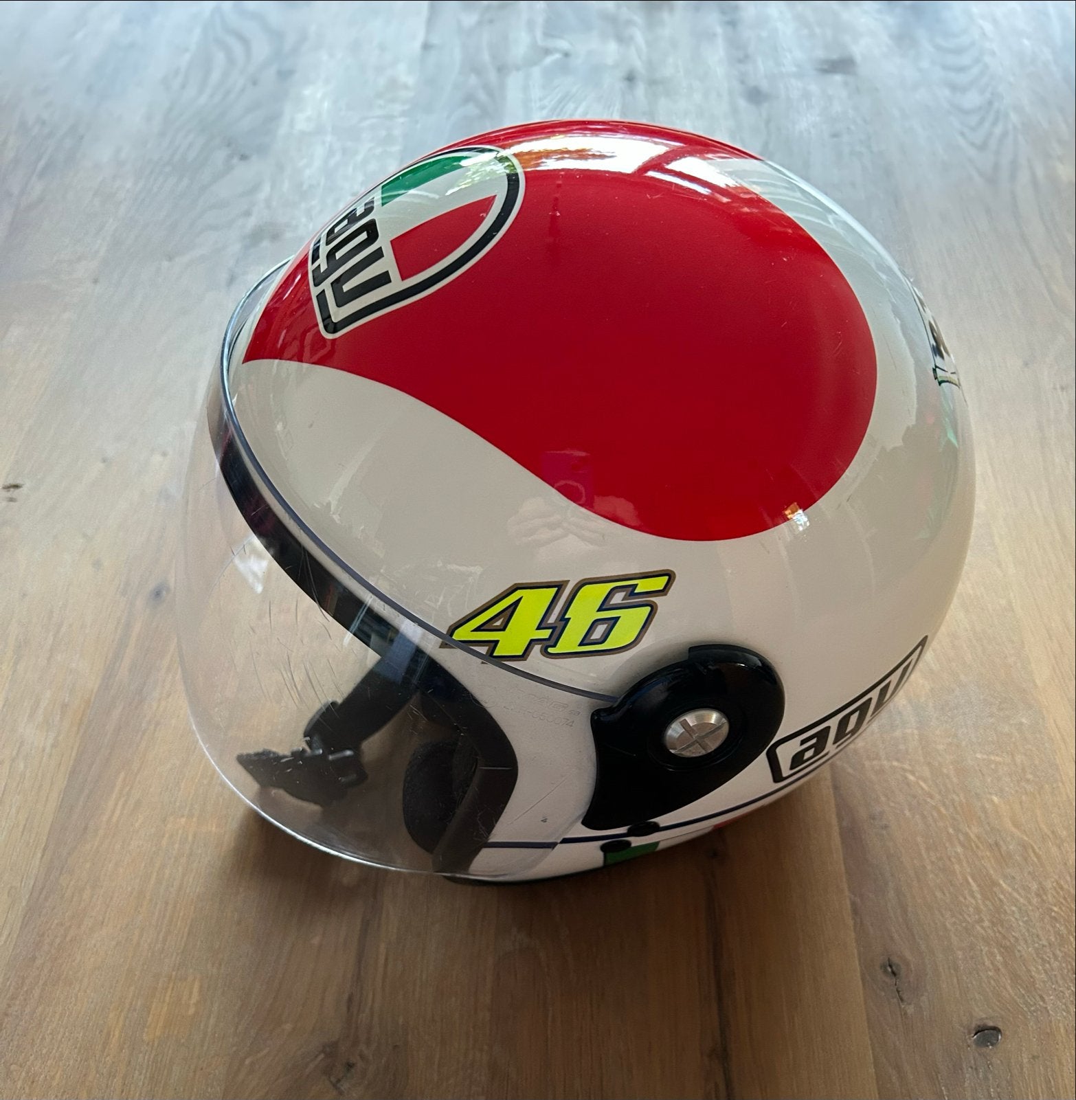AGV Dames Scooterhelm Jet Helm - Valentino Rossi design, Ophalen of Verzenden, Gebruikt, Small