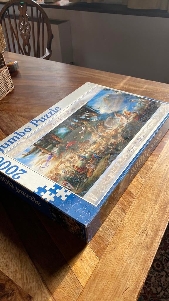 Jumbo puzzel 2000 stukjes the invitation tom dubois, Hobby en Vrije tijd, Ophalen of Verzenden, Meer dan 1500 stukjes, Zo goed als nieuw