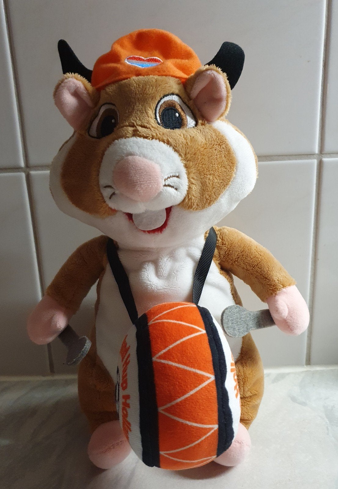Hamster, Albert Heijn, oranje, Hup Holland hup met trom,, Albert Heijn, Ophalen of Verzenden