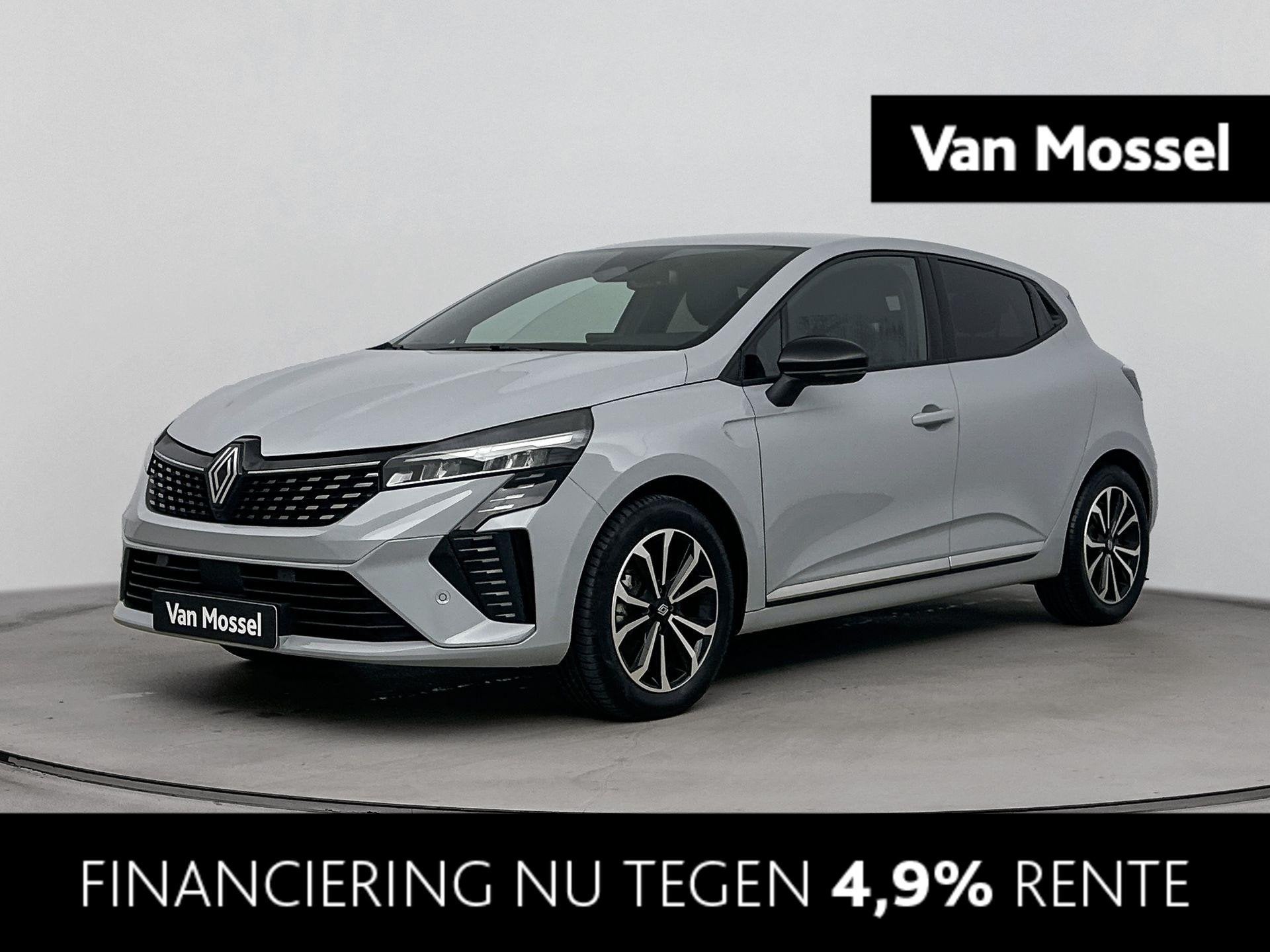 Renault Clio 1.6 E-Tech Full Hybrid 145Pk techno | Navigatie, Auto's, 94 pk, Euro 6, 4 cilinders, Leder en Stof