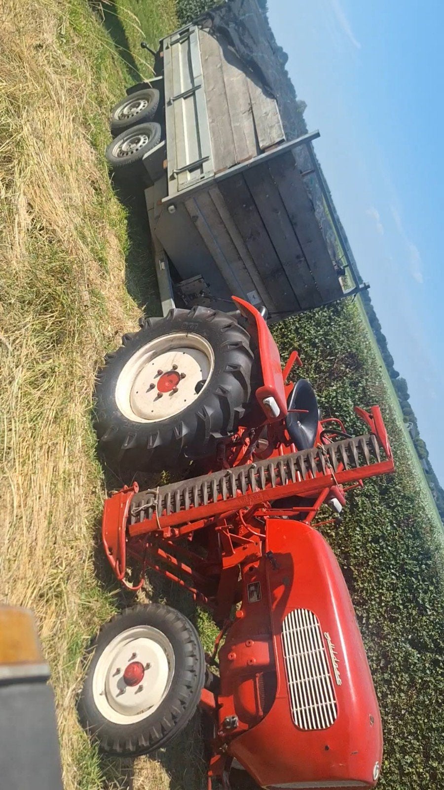 Tractor güldner spessart  / cabine / strela schudder  hark, Ophalen, Overige typen