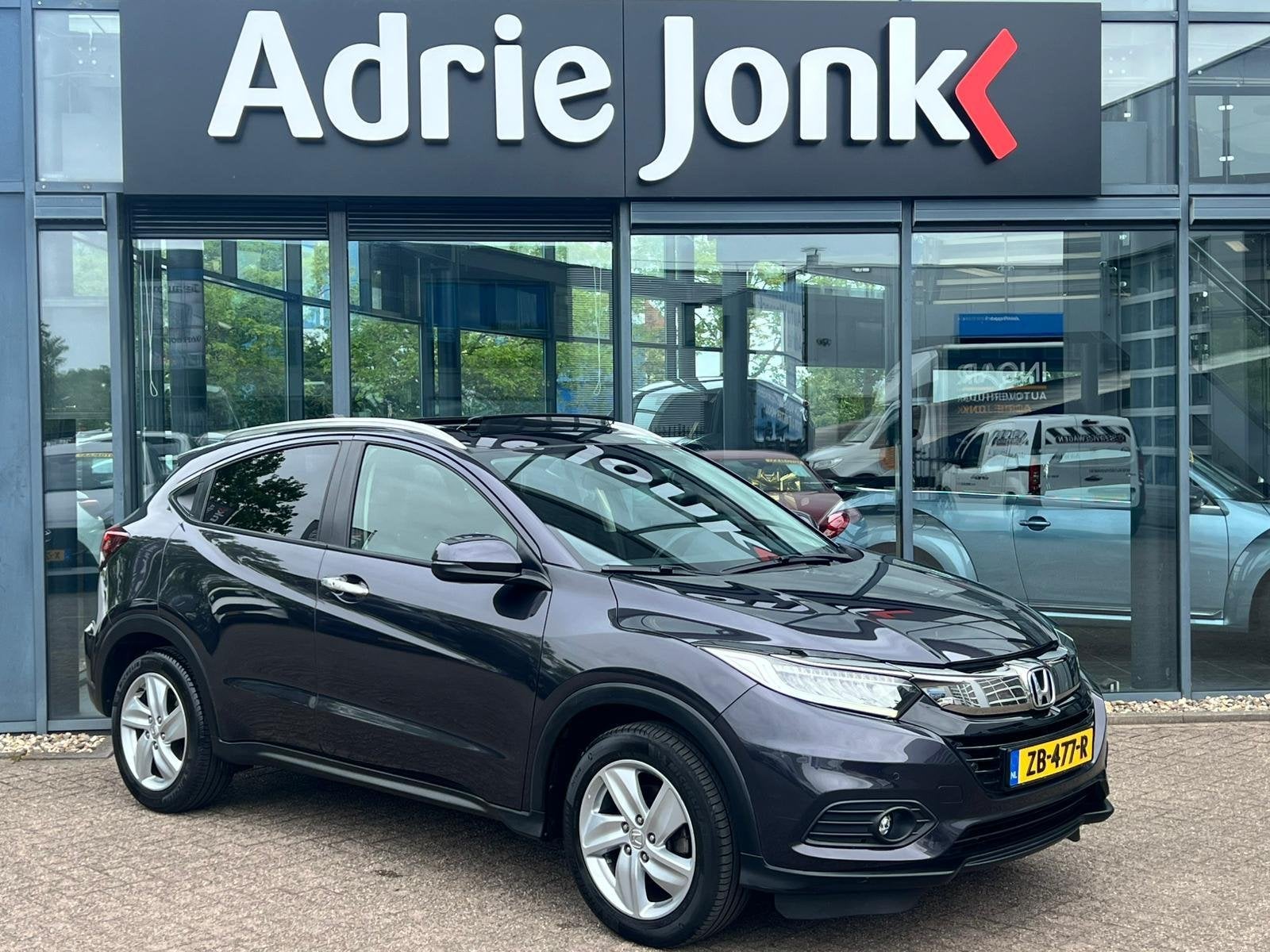 Honda HR-V 1.5 i-VTEC Executive AUTOMAAT | TREKHAAK | NAVIGA, Auto's, Euro 6, Leder en Stof, Zwart, Origineel Nederlands
