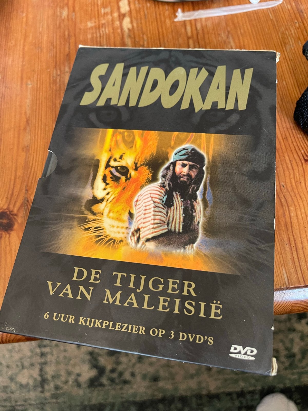 Sandokan - De Tijger van Maleisië (3 DVD's), Alle leeftijden, Nederlands, Gebruikt, Bonusmateriaal