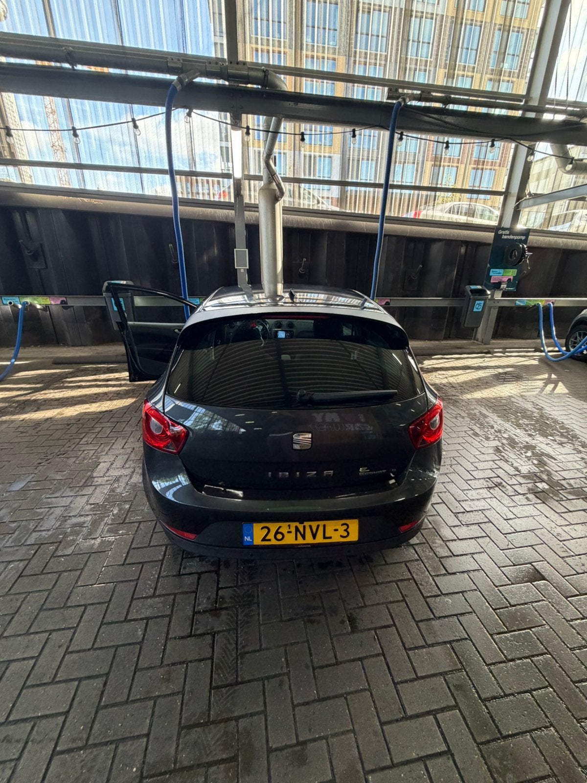 Seat Ibiza 1.2 TDI 55KW Ecomotive 2010 Grijs, Auto's, Voorwielaandrijving, 74 pk, 1199 cc, 96 €/maand