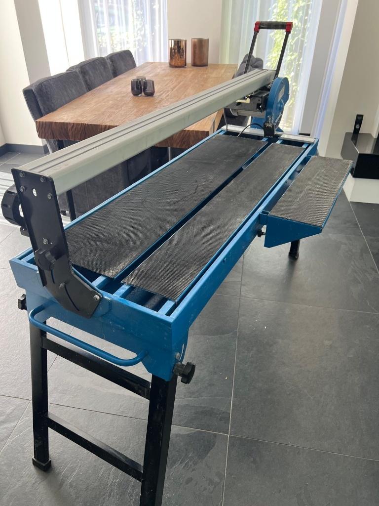 te koop watergekoelde tegelzaagmachine, Ophalen, Overige typen, Zo goed als nieuw, 30 tot 70 mm