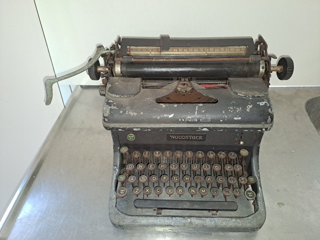 oude typemachine woodstock, Diversen, Ophalen, Gebruikt