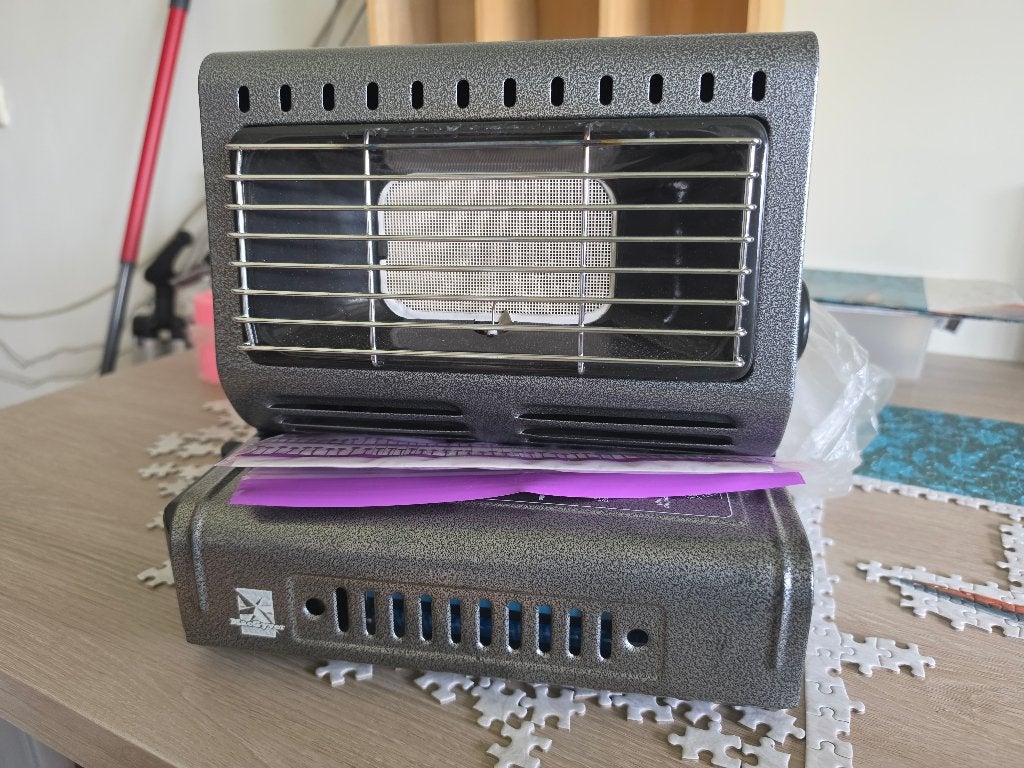 Gas heater, Ophalen, Gebruikt