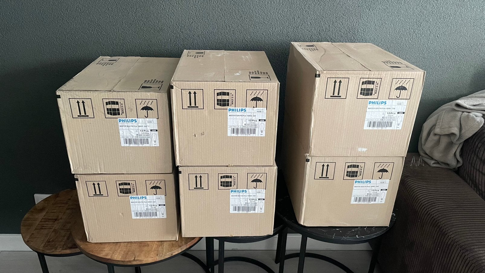 Philips SON PIA Plus 150W E40 Lampen – Doos 12 Stuks Nieuw, Ophalen of Verzenden, Nieuw, Overige typen