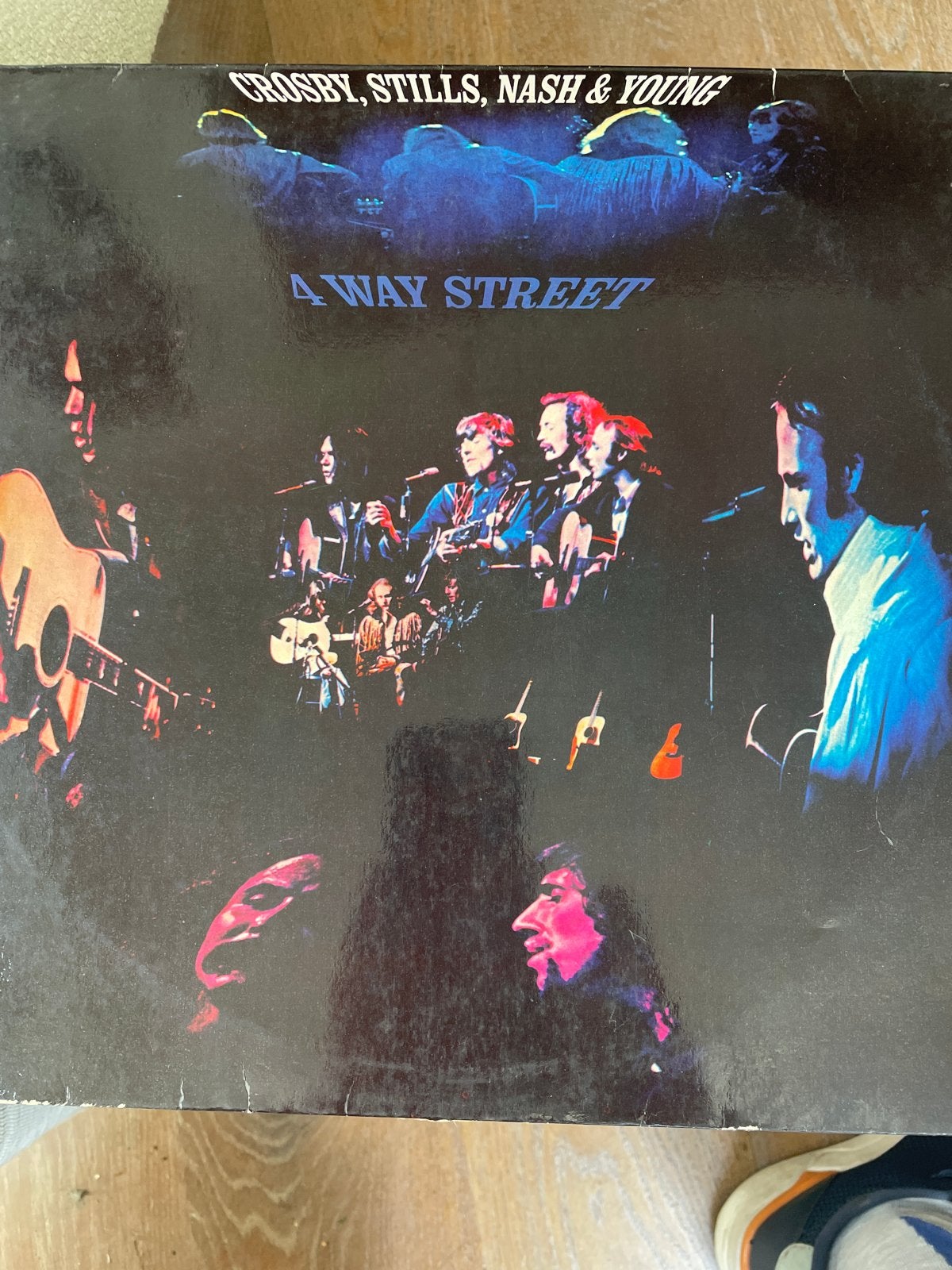 Crosby, Stills, Nash & Young - 4 Way Street LP, Singer-songwriter, Ophalen of Verzenden, 12 inch, Dubbel-LP