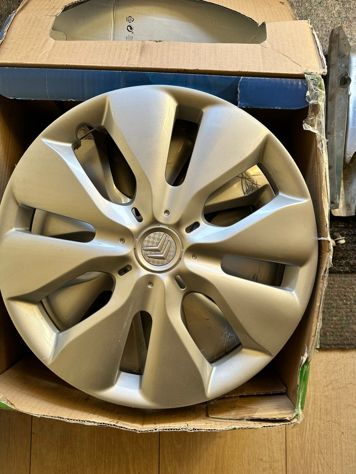 Wieldoppen 14 inch Citroën C1, Auto diversen, Ophalen of Verzenden, Zo goed als nieuw
