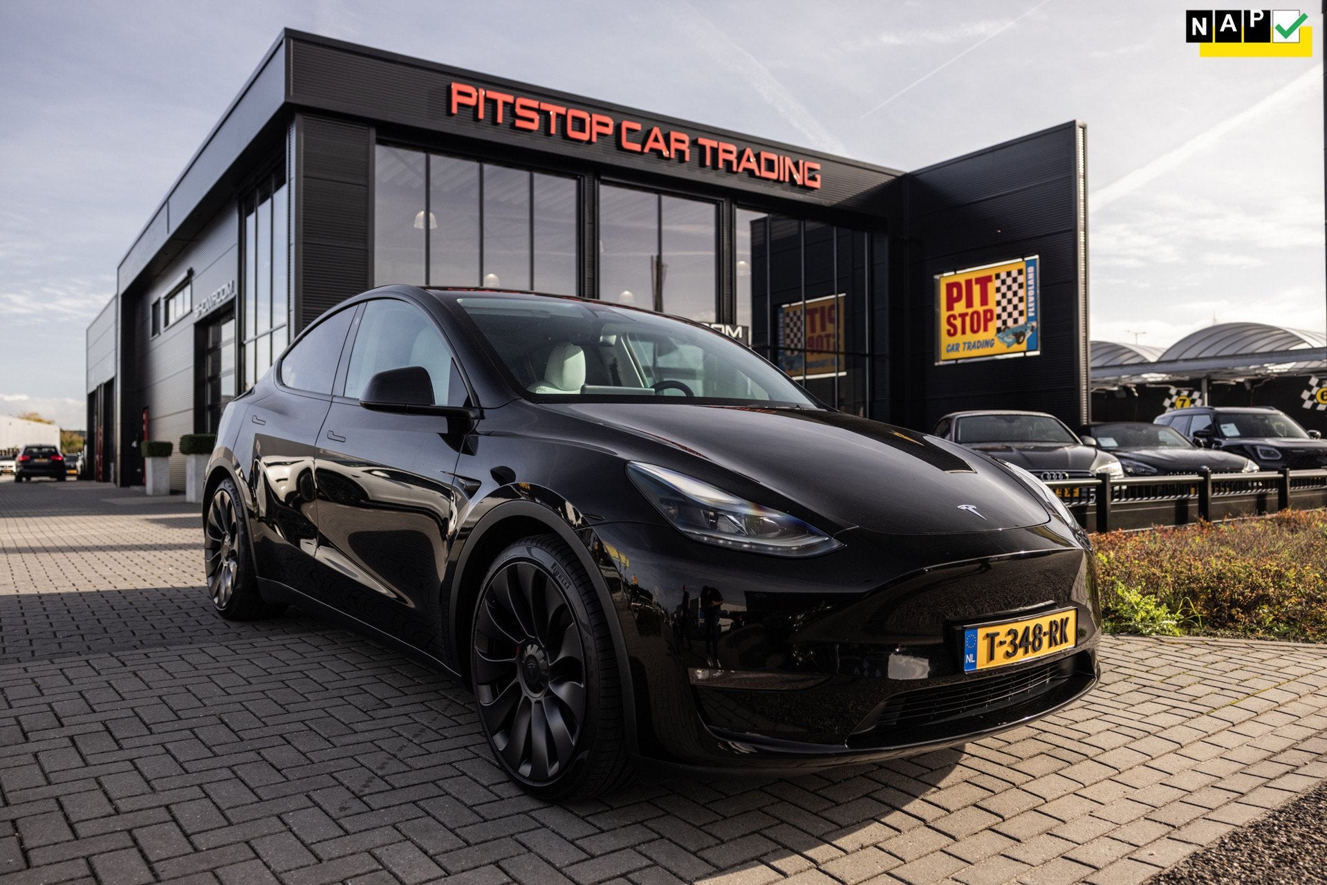 Tesla Model Y Performance AWD 75 kWh, 462 PK NL auto, 1e eig