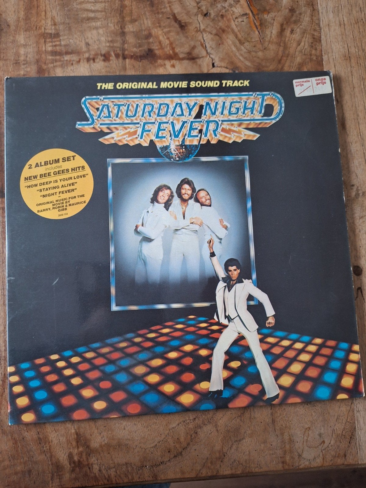Saturday Night Fever - The Original Movie Sound Track LP, Gebruikt, Ophalen of Verzenden, 1970 - 1979, 12 inch