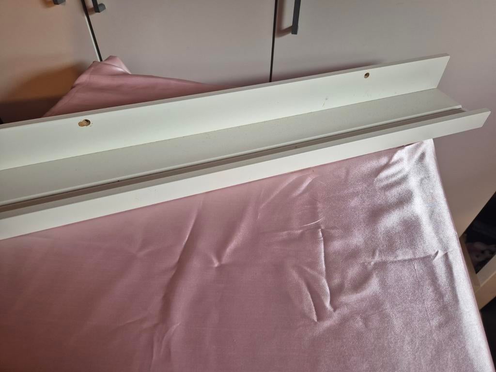 IKEA Mosslanda fotoplank/boekenplank wit, Ophalen of Verzenden, Gebruikt