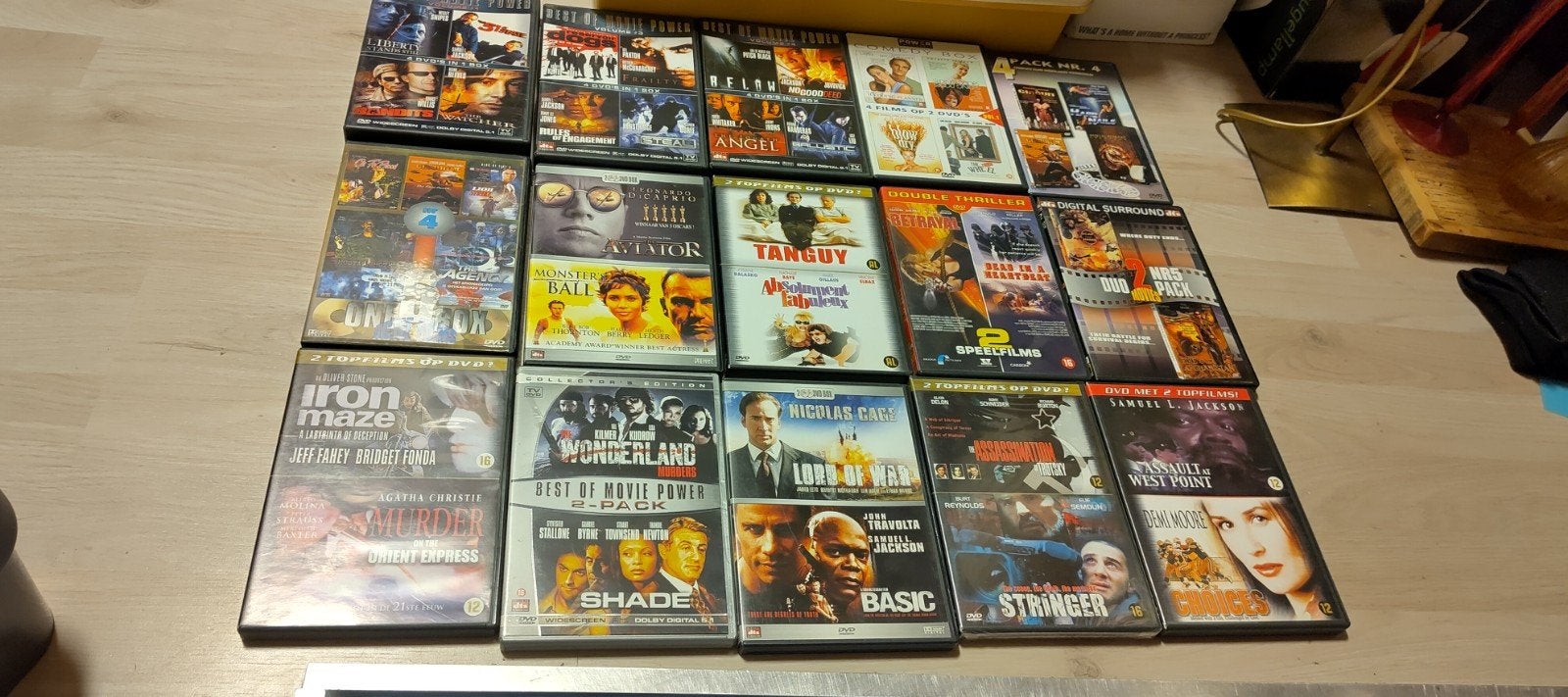 Grote collectie DVD's: Actie, Thriller, Misdaad & meer!, Engels, Nederlands, Actiethriller, Zo goed als nieuw