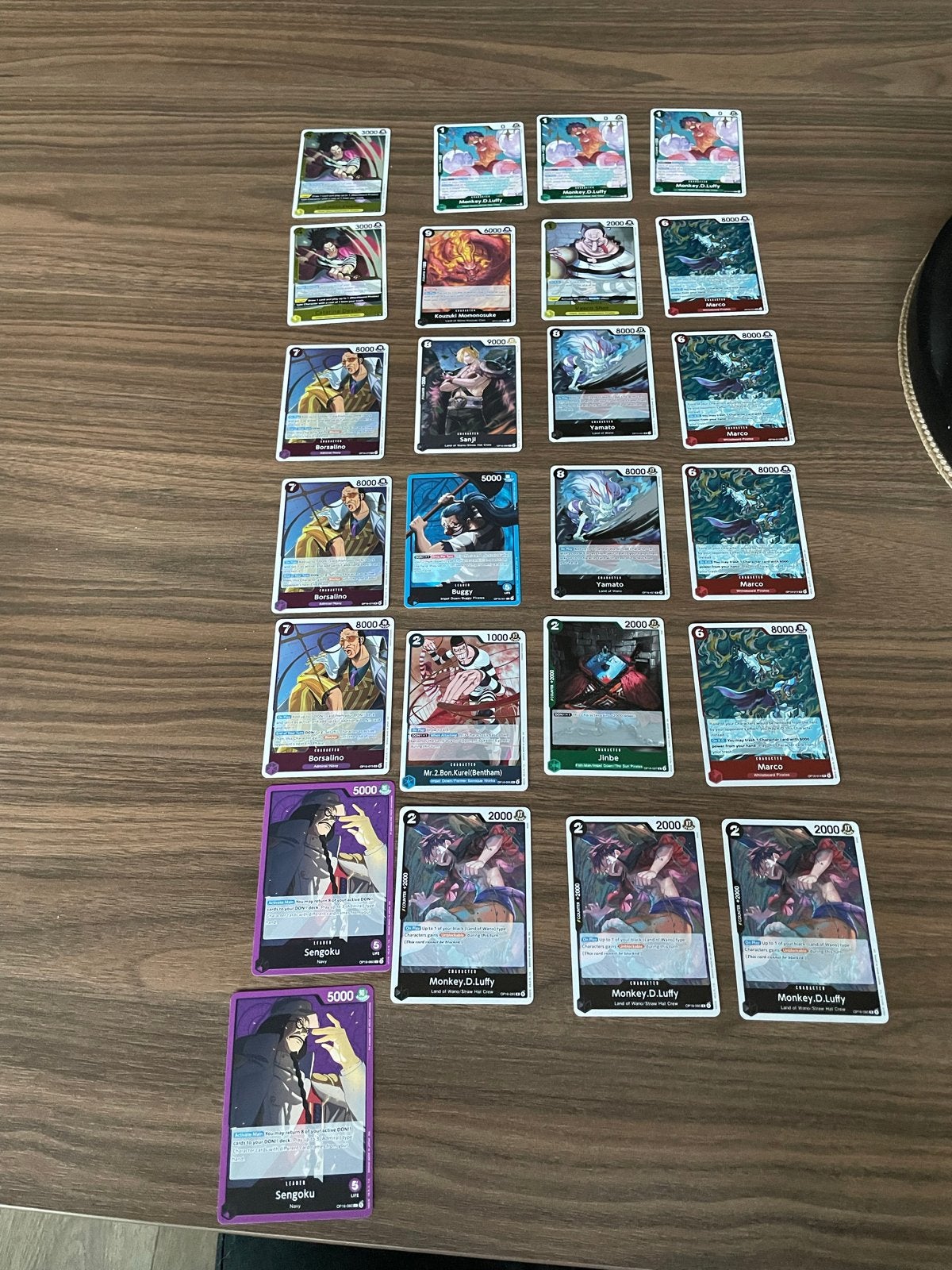 One Piece Kaarten - Luffy, Ophalen of Verzenden, Nieuw, Meerdere kaarten
