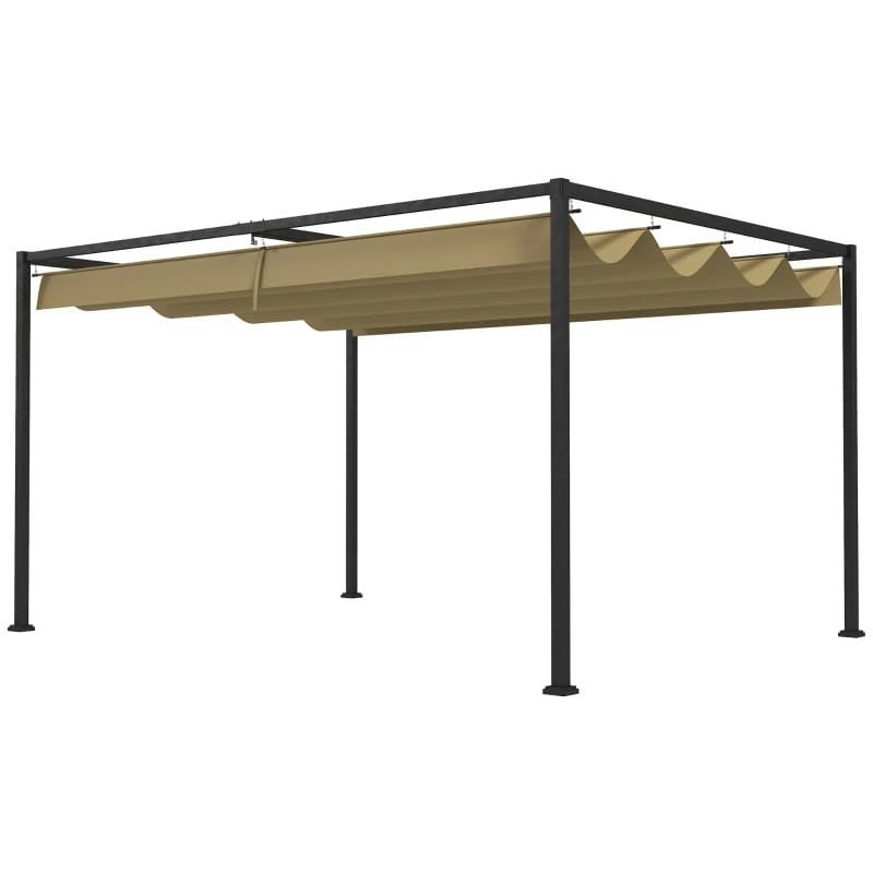 Nieuw Pergola met uitschuifbaar zonnescherm - Nieuw, Ophalen of Verzenden, Nieuw, Overige typen