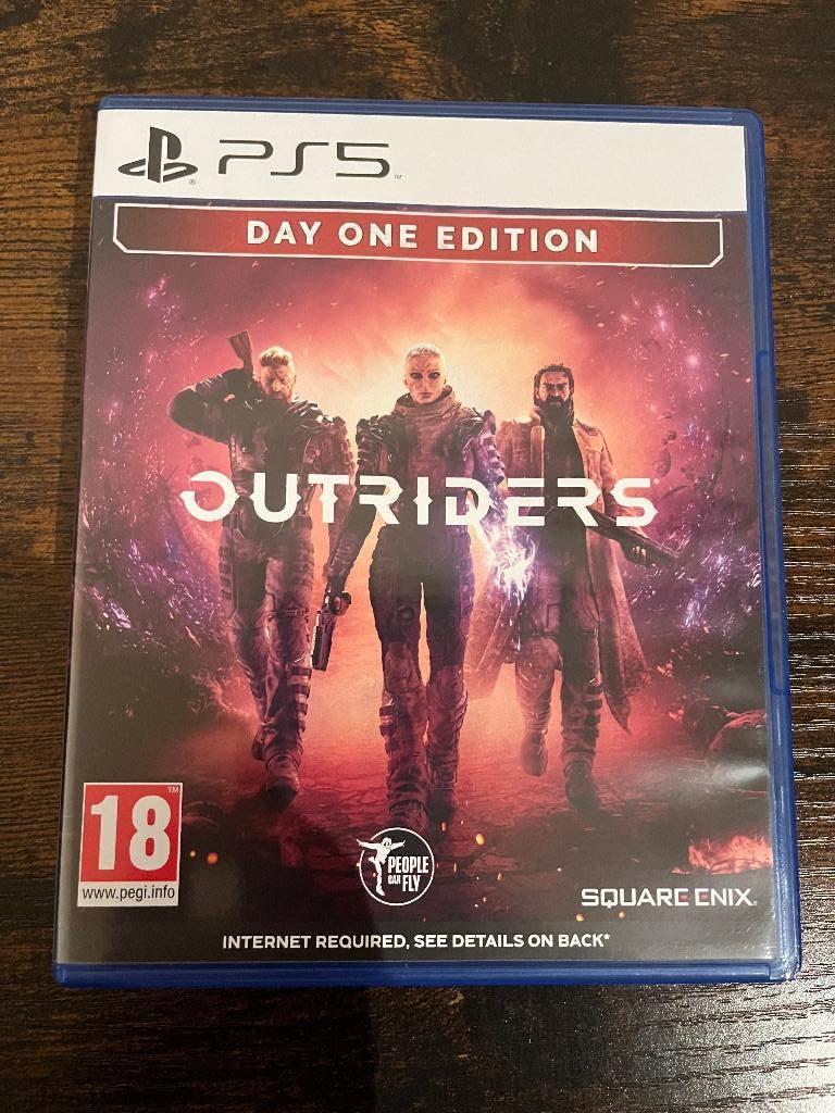 Outriders Day One Edition PS5, Ophalen of Verzenden, Zo goed als nieuw