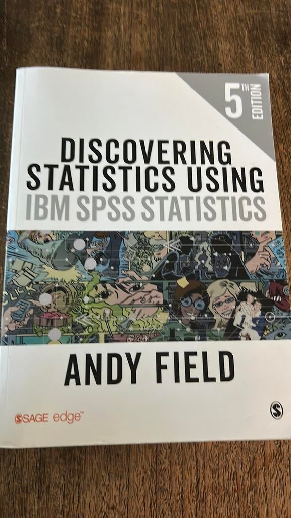 discovering Statistics using ibm spss, Ophalen of Verzenden, Zo goed als nieuw, Natuurwetenschap