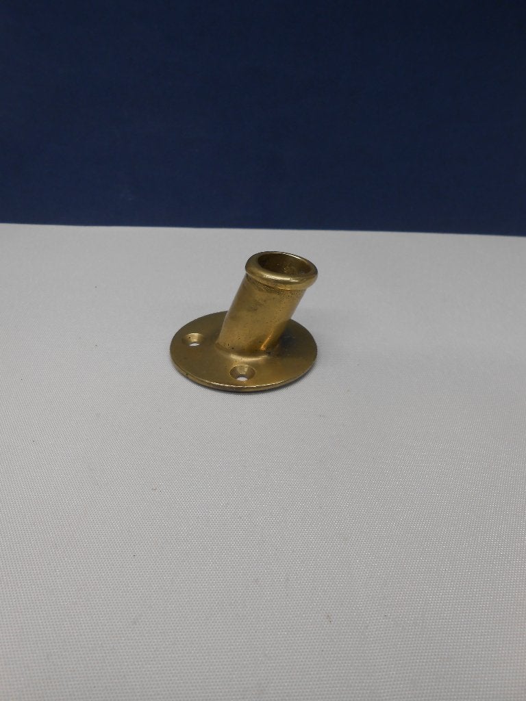 Vlaggenstokhouders, messing, schuin, 13 en 16 mm, Ophalen of Verzenden, Nieuw, Overige typen