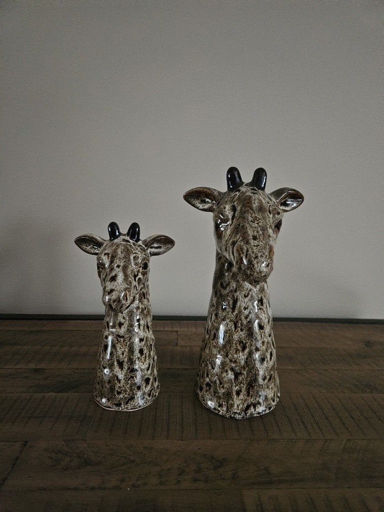 2 Giraffe Beeldjes. Perfecte staat, Ophalen, Zo goed als nieuw, Dier