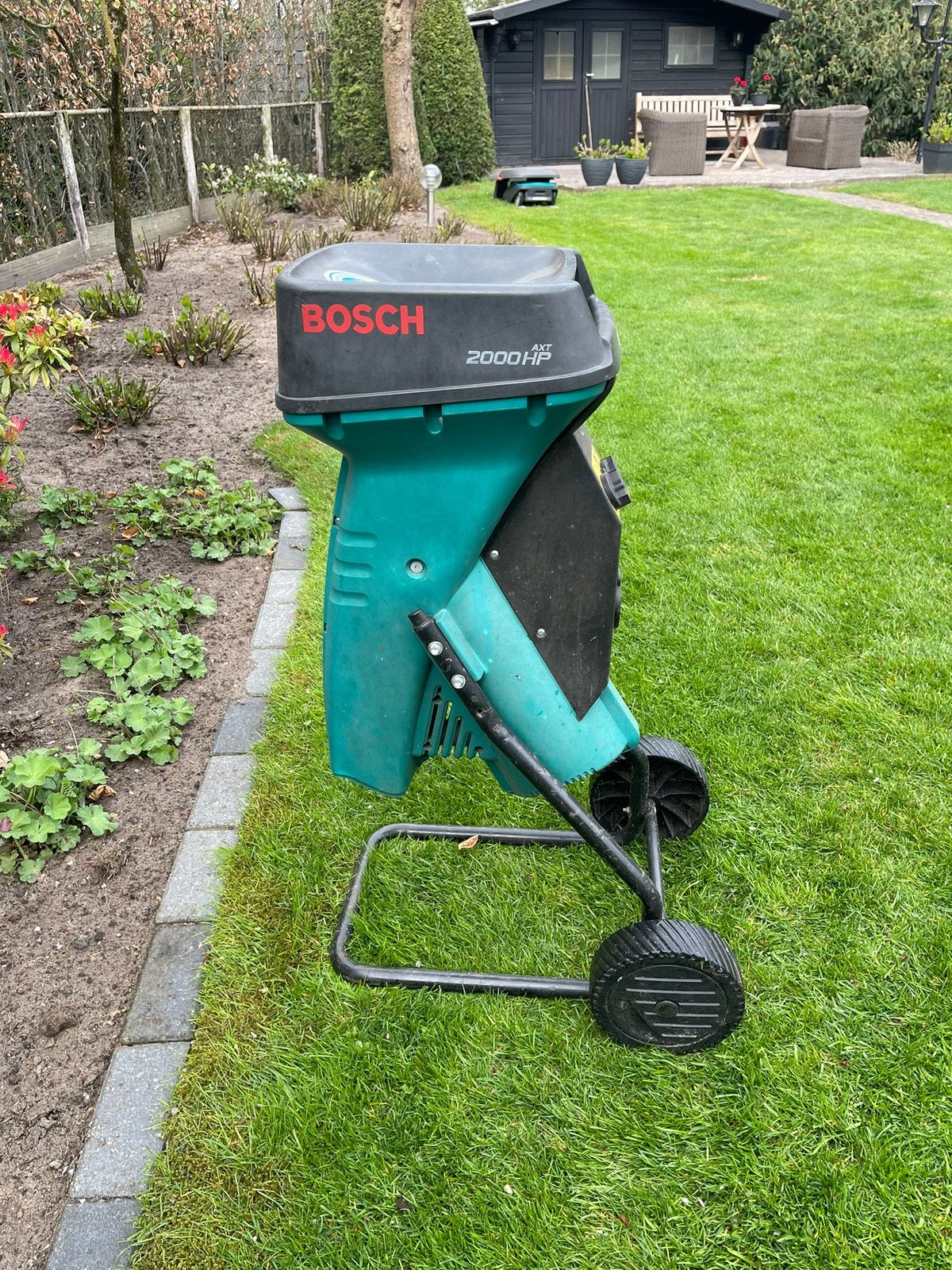 Bosch hakselaar, Tuin en Terras, Hakselaars, Ophalen of Verzenden, Zo goed als nieuw, Elektrisch