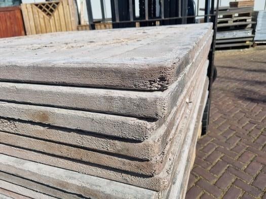 32 m2 Steenschotten 145 x 148 x 4.5 cm, Tuin en Terras, Palen, Balken en Planken, Ophalen, Minder dan 180 cm, Planken