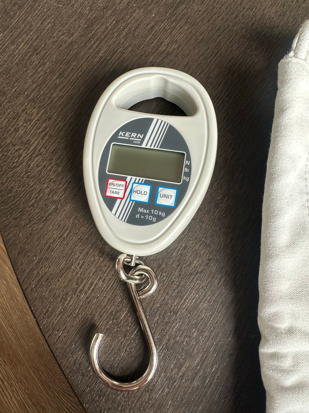 Kern HDB Hangweegschaal - Max 10 kg, Ophalen of Verzenden, Zo goed als nieuw, Hangweegschaal, Minder dan 50 kg