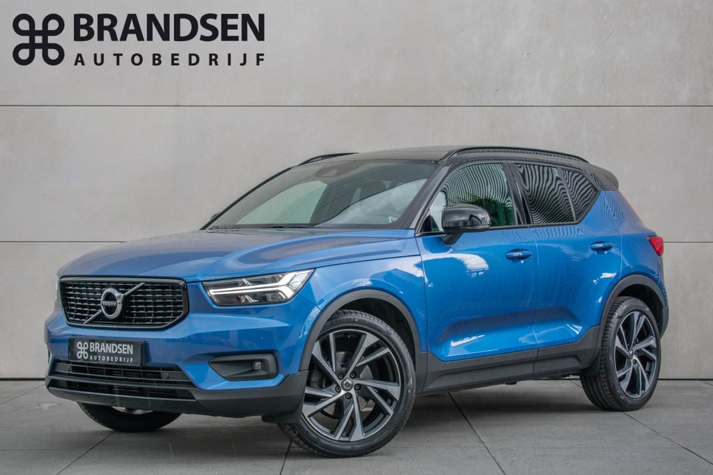 Volvo XC40 2.0 T4 R-Design Pano-ACC-20"-H/K-Trekhaak, Auto's, Volvo, 15 km/l, Blauw, Bedrijf, 93 €/maand