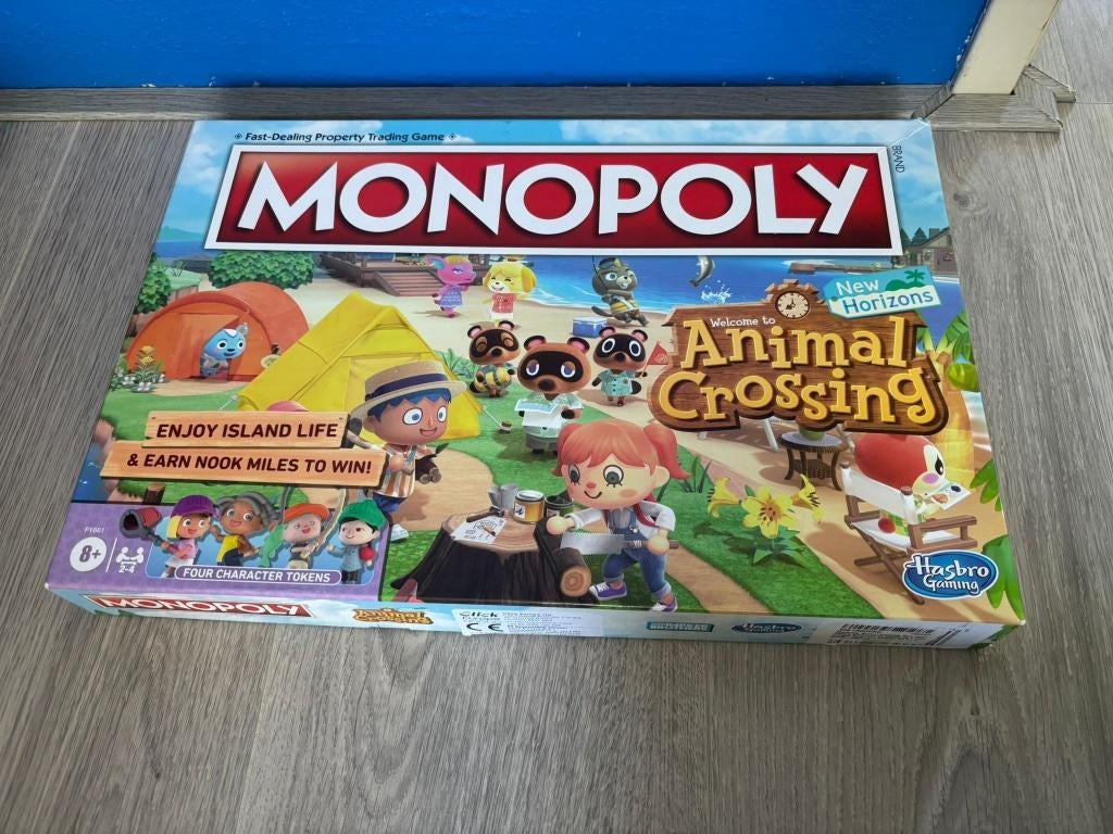 Monopoly Animal Crossing - Compleet, Ophalen of Verzenden, Gebruikt