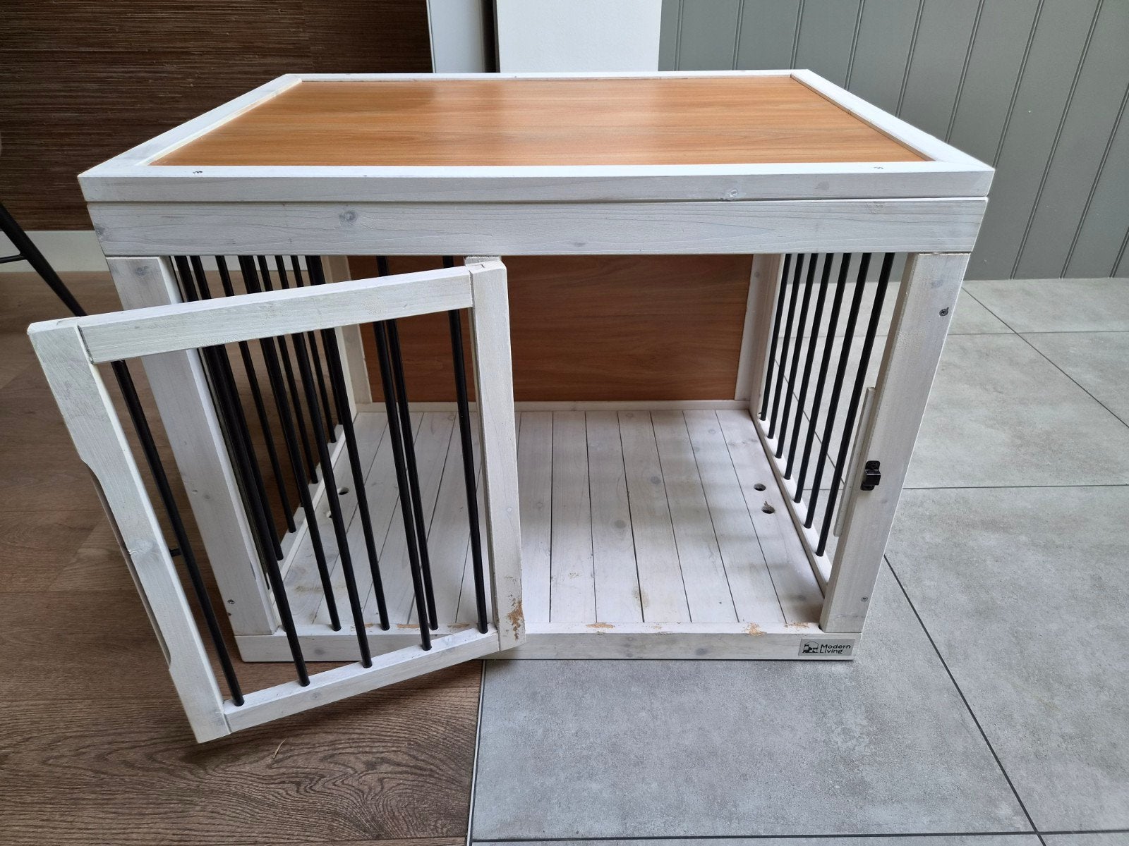houten bench, Dieren en Toebehoren, Ophalen, Gebruikt