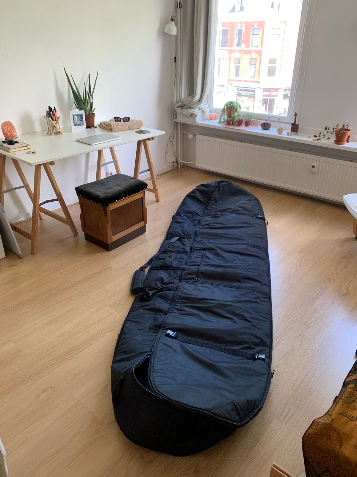 Surfboard boardbag voor meerdere boards, Watersport en Boten, Ophalen, Zo goed als nieuw, Overige typen, Met draagtas