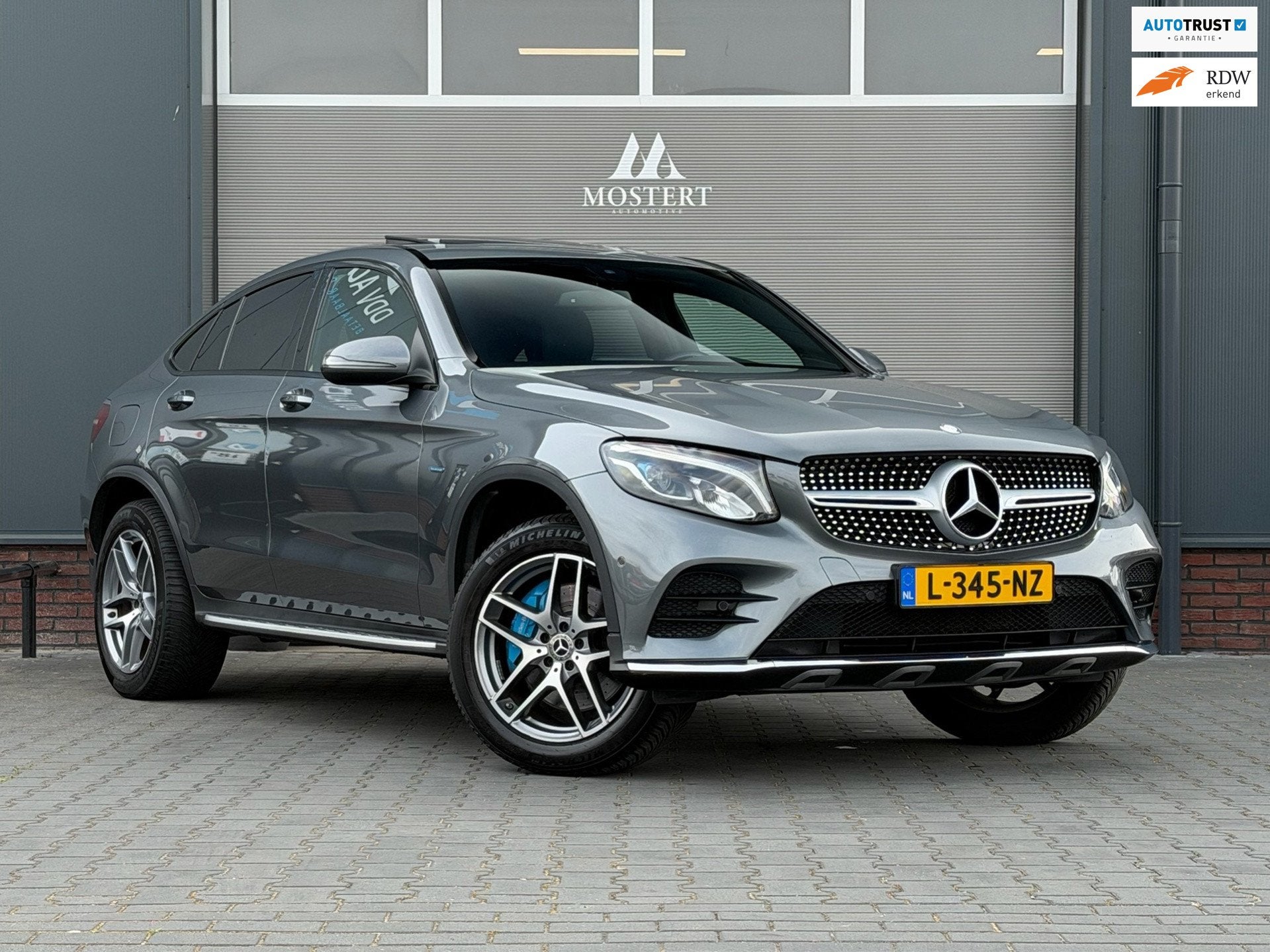 Mercedes-Benz GLC-klasse Coupé 350e 4MATIC AMG 1|2017|AMG-l, Auto's, 1940 kg, Gebruikt, 4 cilinders, 2000 kg