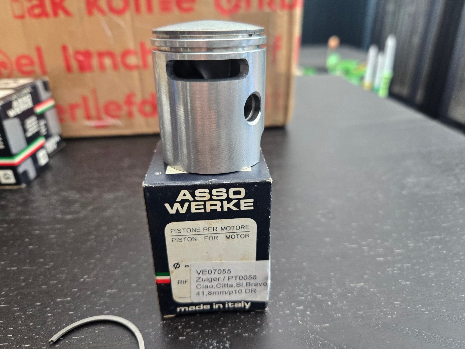 Asso Werke Zuiger DR 41.8mm voor Ciao, Citta, Si, Bravo, Ophalen of Verzenden